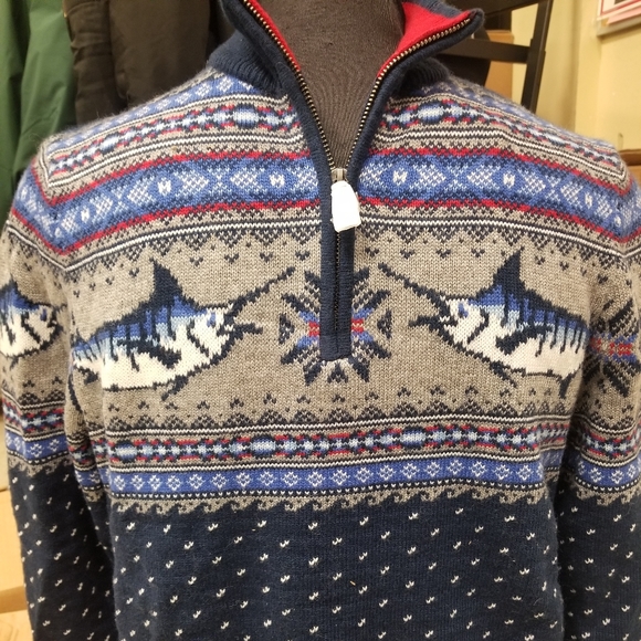 Vineyard Vines Zip Up Sweater - Picture 2 of 5